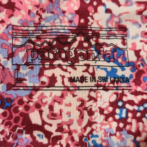 Patagonia Seabrook Skirt Fernai Floral Petra Pink Size L 50+ UPF Sun Protection - Picture 10 of 11